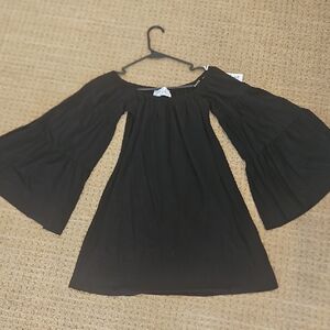 Vava by Joy Han Black Off-Shoulder Mini Dress